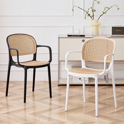 Mecor Modern Plastic Bistro Chair - Image 3