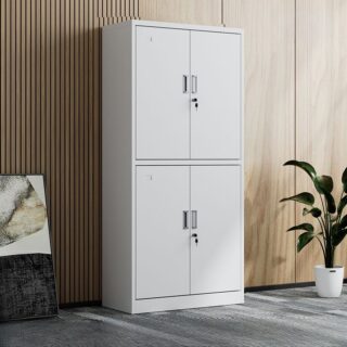 VillaRossa 4 door Metallic filing cabinet