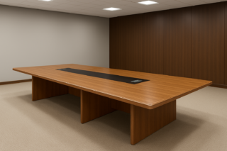 Aurelia 3m Modern Boardroom table