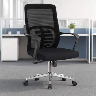 Pinto Mesh midback office chair with lumbar support