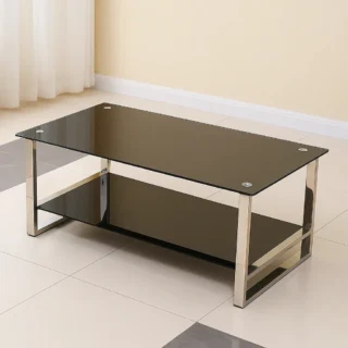 Leo Modern Glass Coffee Table