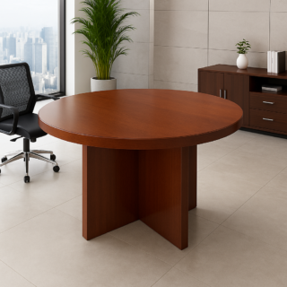 Arcane 1200mm Modern Round Boardroom table