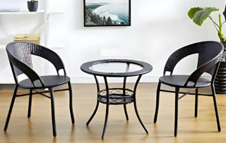 2 seater Rattan Outdoor dining set