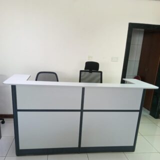 Panama 2000mm Modern reception Desk with drawers