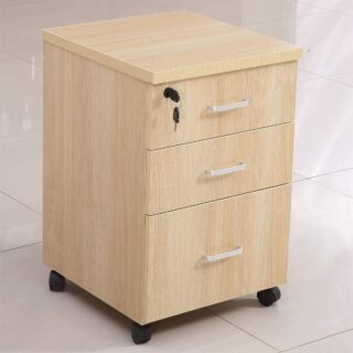 Luna 3 drawer mobile pedestal