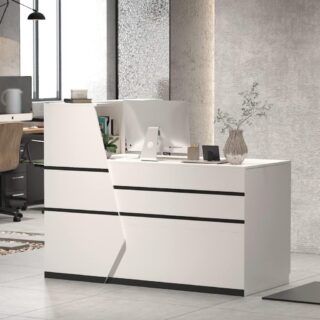 Koala Modern Rectangular Reception Counter Desk
