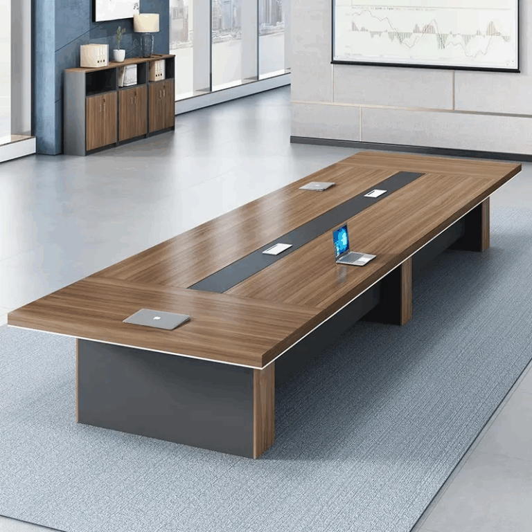 Meridian 3.0m Modern boardroom table - Image 2