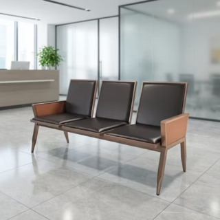 Bosco modern 3 link heavy duty bench